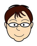 橋本則利弁護士の似顔絵アイコン